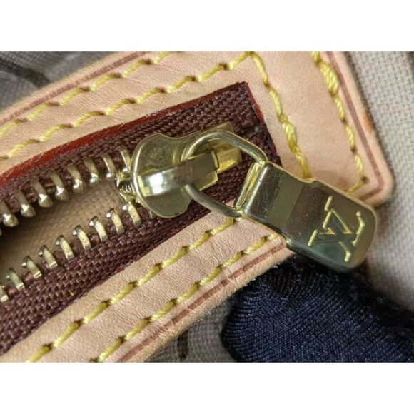 Pre-owned Louis Vuitton Monogram Neverfull MM Tote Bag Brown Beige - Picture 8 of 14